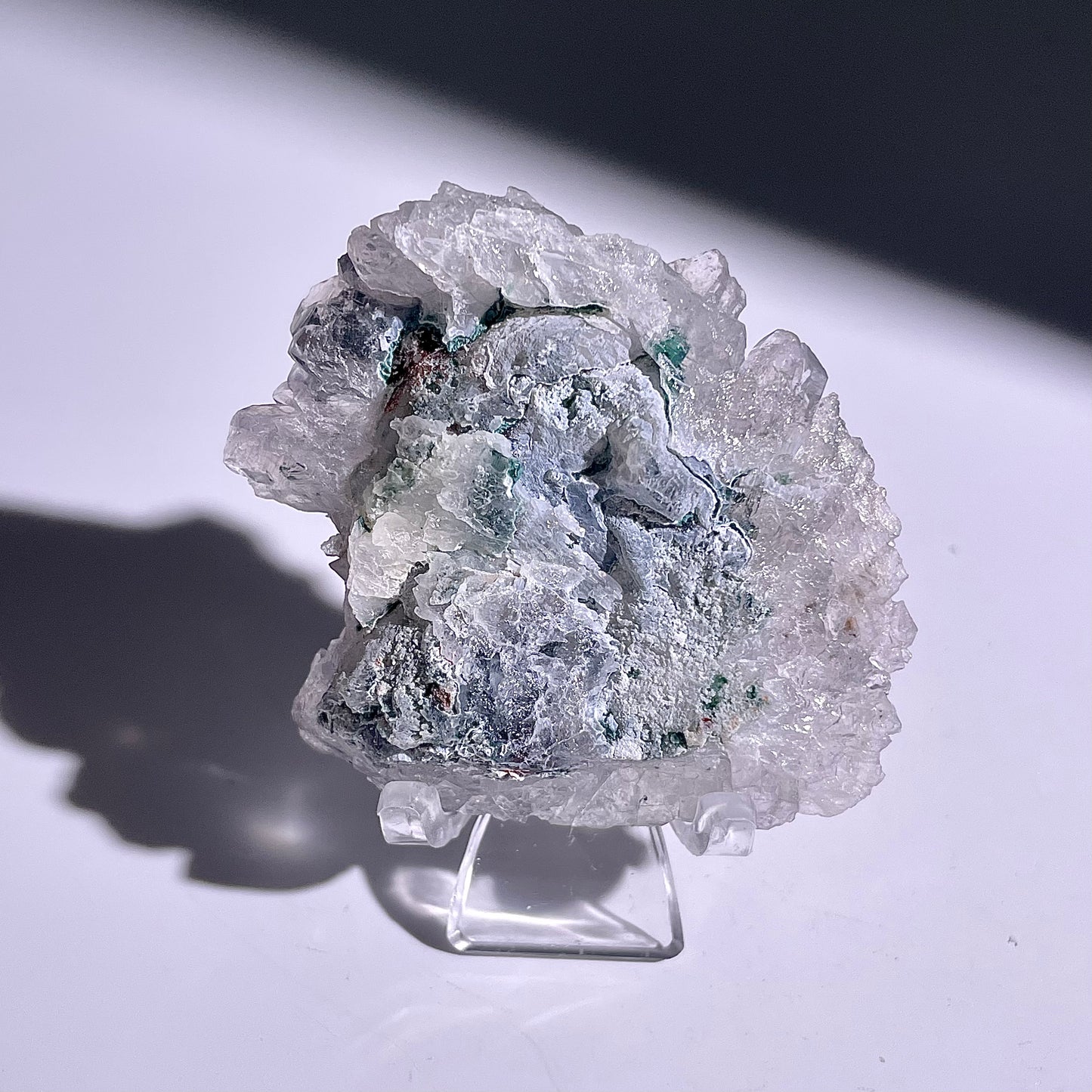 A145◇１点物◇瑪瑙とアメジスト共生◇58×47×11mm◇天然石・鉱物・パワーストーン