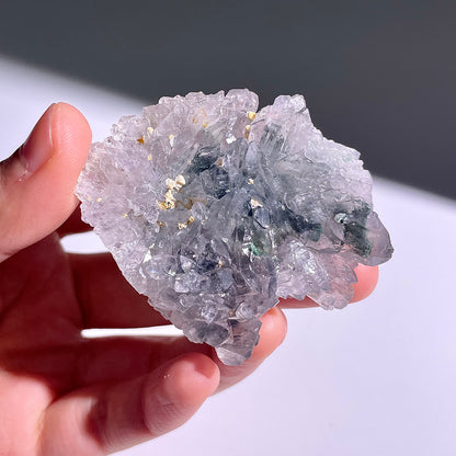 A145◇１点物◇瑪瑙とアメジスト共生◇58×47×11mm◇天然石・鉱物・パワーストーン