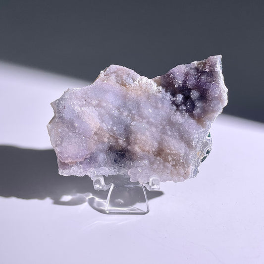 A146◇１点物◇瑪瑙とアメジスト共生◇78×53×10mm◇天然石・鉱物・パワーストーン