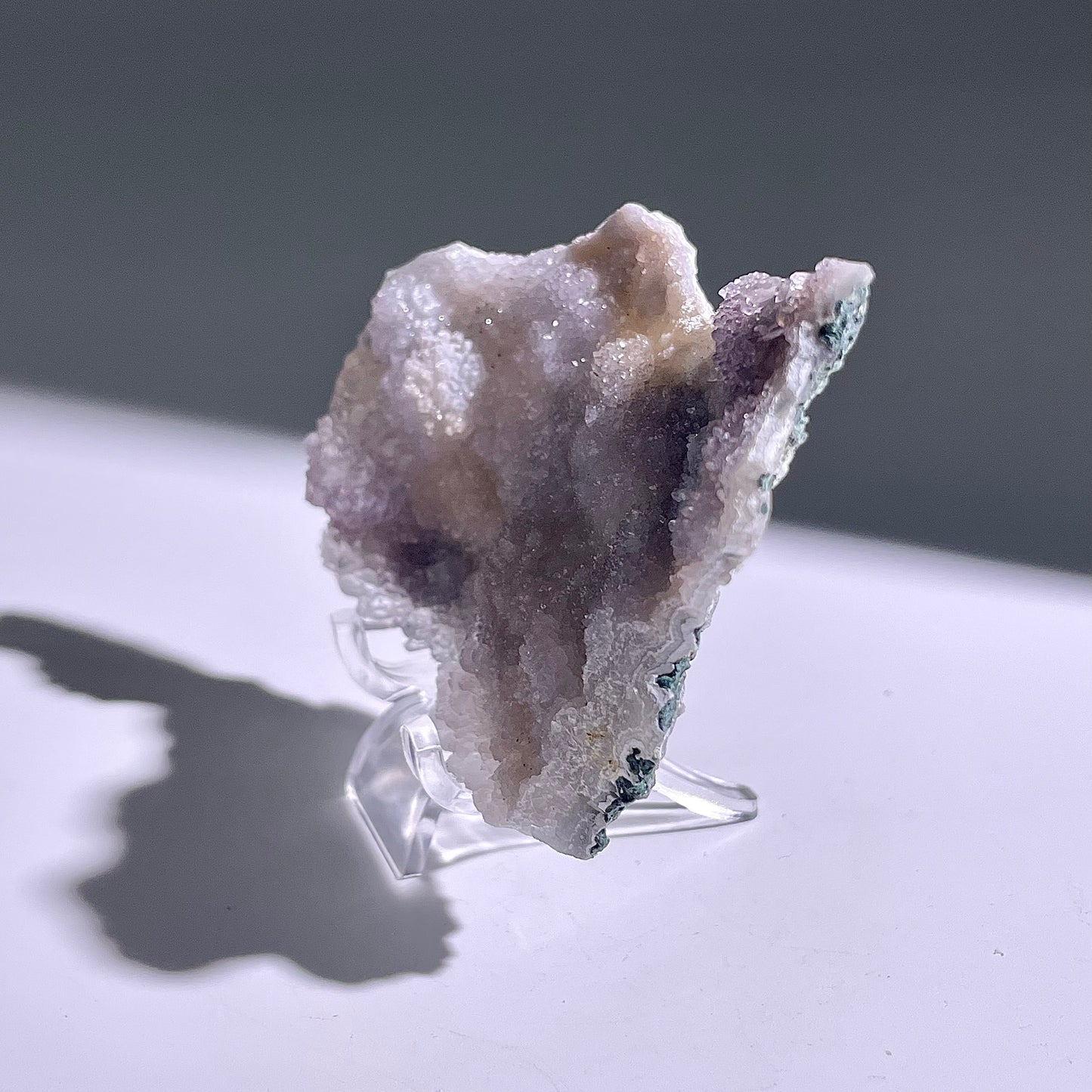 A146◇１点物◇瑪瑙とアメジスト共生◇78×53×10mm◇天然石・鉱物・パワーストーン