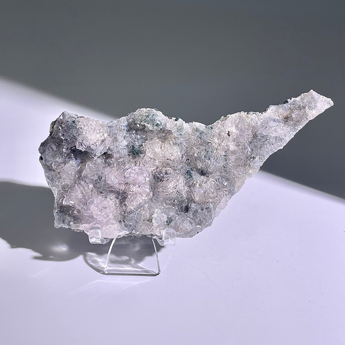 A149◇１点物◇瑪瑙とアメジスト共生◇155×68×17mm◇天然石・鉱物・パワーストーン