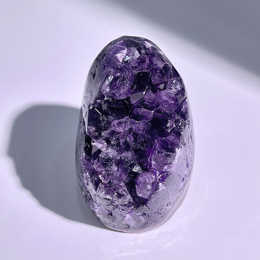 A69◇アメジスト　クリスター◇88×55×63mm◇天然石・鉱物・パワーストーン