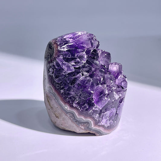 A69◇アメジスト　クリスター◇88×55×63mm◇天然石・鉱物・パワーストーン