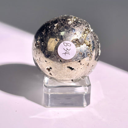 B34◇１点物◇パイライト◇42×42×42mm◇天然石・鉱物・パワーストーン
