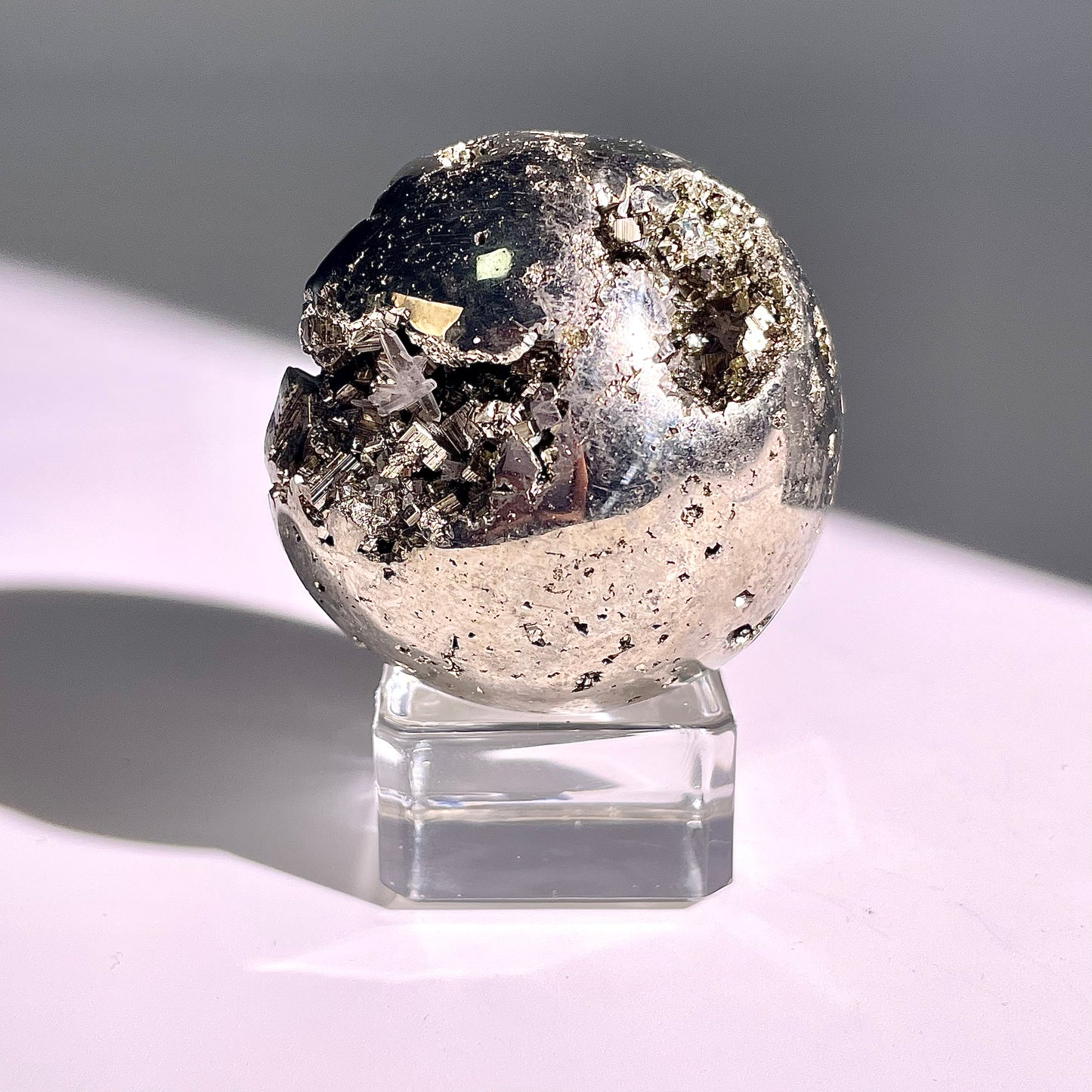 B36◇１点物◇パイライト◇48×48×43mm◇天然石・鉱物・パワーストーン