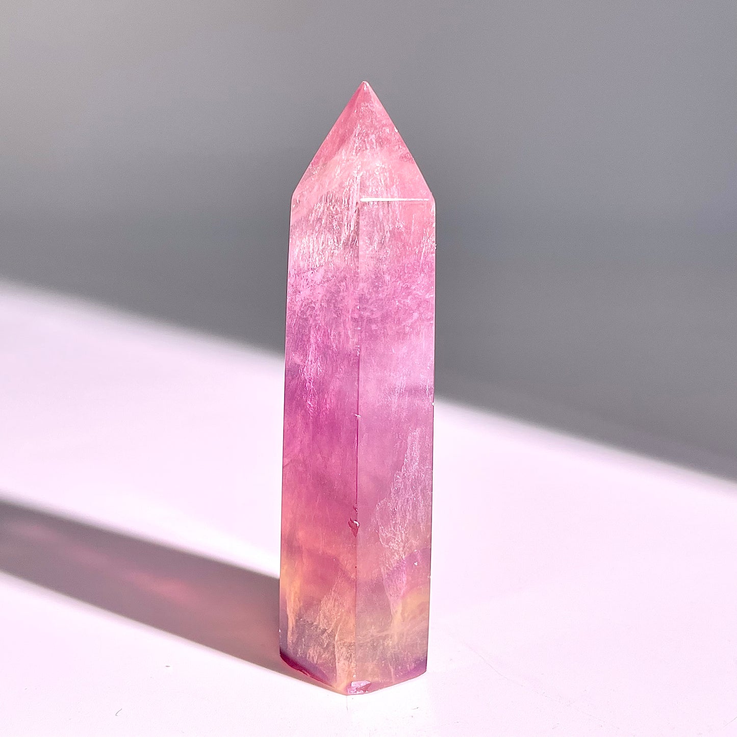 B39◇１点物◇フローライト ピラー◇78×23×22mm◇天然石・鉱物・パワーストーン