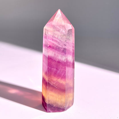 B39◇１点物◇フローライト ピラー◇78×23×22mm◇天然石・鉱物・パワーストーン
