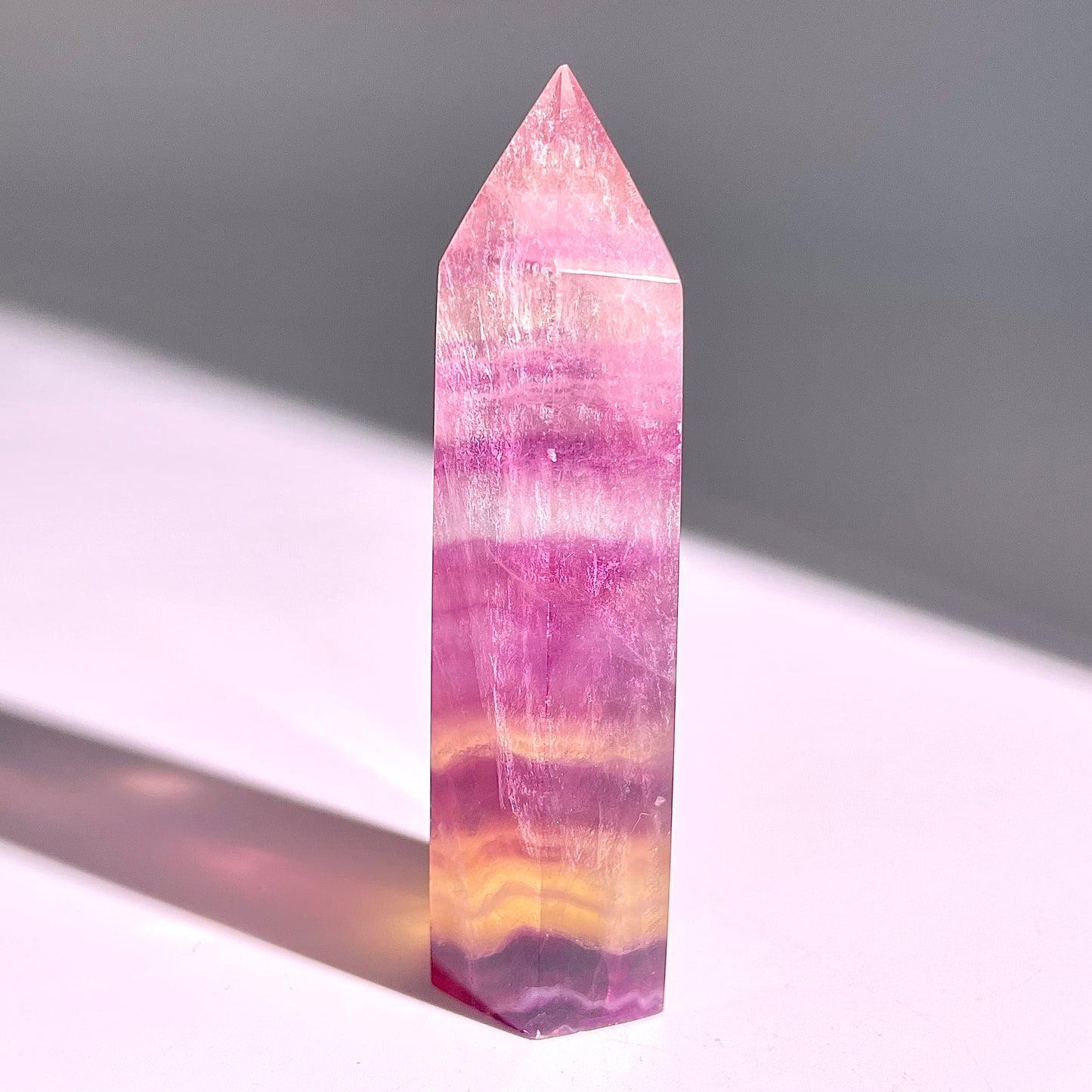 B39◇１点物◇フローライト ピラー◇78×23×22mm◇天然石・鉱物・パワーストーン