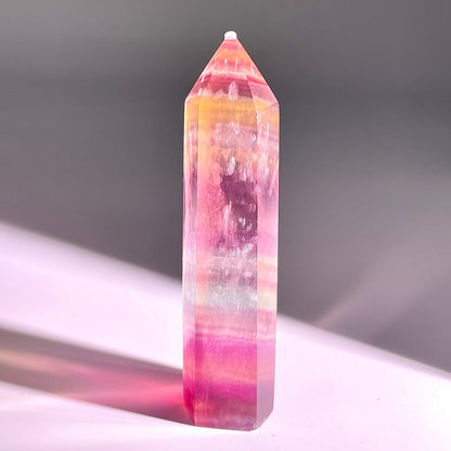 B44◇１点物◇フローライト ピラー◇104×22×26mm◇天然石・鉱物・パワーストーン
