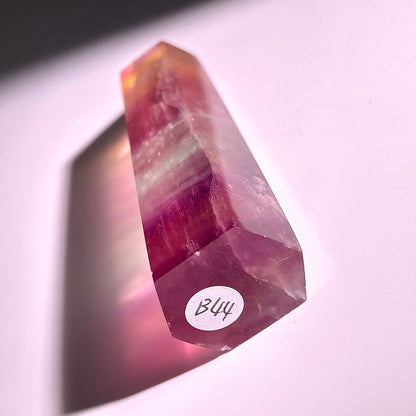 B44◇１点物◇フローライト ピラー◇104×22×26mm◇天然石・鉱物・パワーストーン
