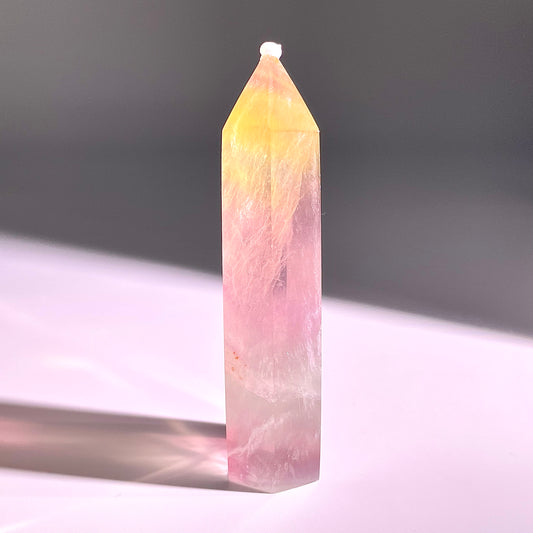 B45◇１点物◇フローライト ピラー◇86×26×19mm◇天然石・鉱物・パワーストーン