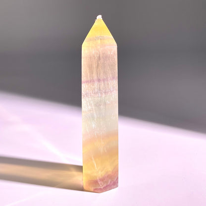 B48◇１点物◇フローライト ピラー◇97×26×21mm◇天然石・鉱物・パワーストーン