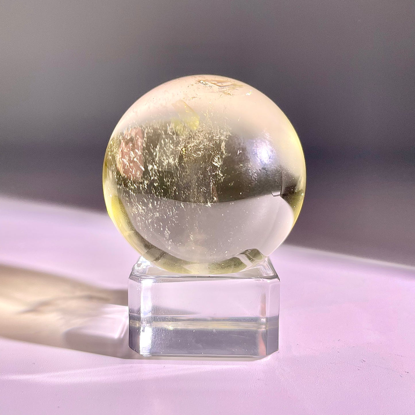 B51◇１点物◇シトリン ボール◇42×42×42mm◇天然石・鉱物・パワーストーン