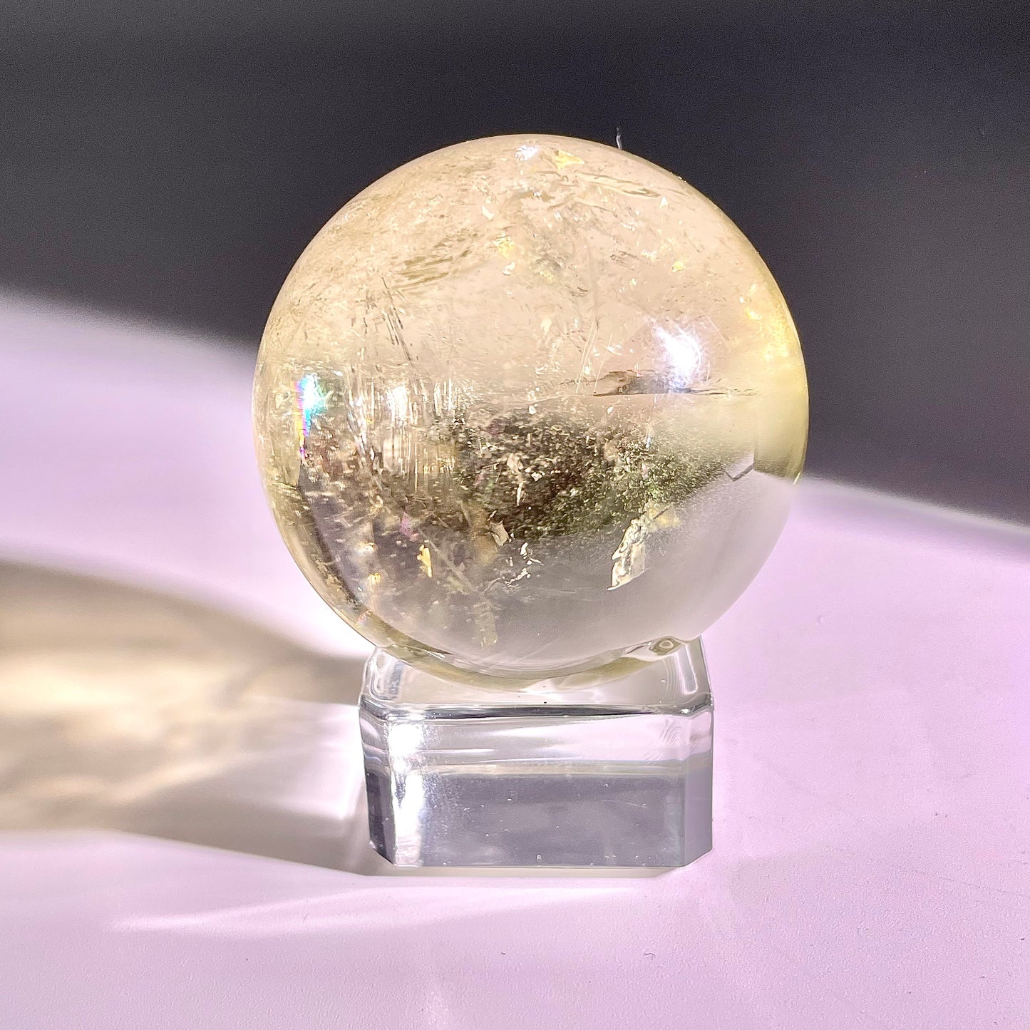 B52◇１点物◇シトリン ボール◇46×46×46mm◇天然石・鉱物・パワーストーン