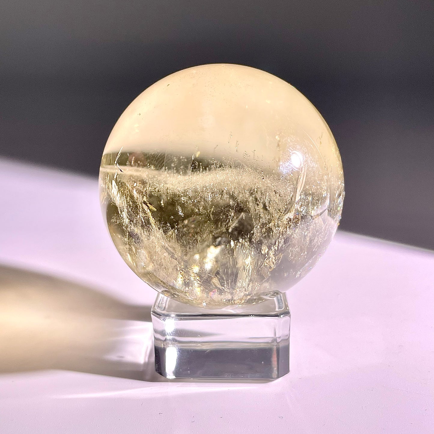 B53◇１点物◇シトリン ボール◇53×53×53mm◇天然石・鉱物・パワーストーン