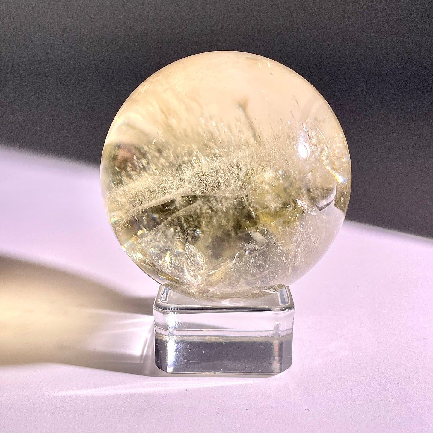 B53◇１点物◇シトリン ボール◇53×53×53mm◇天然石・鉱物・パワーストーン