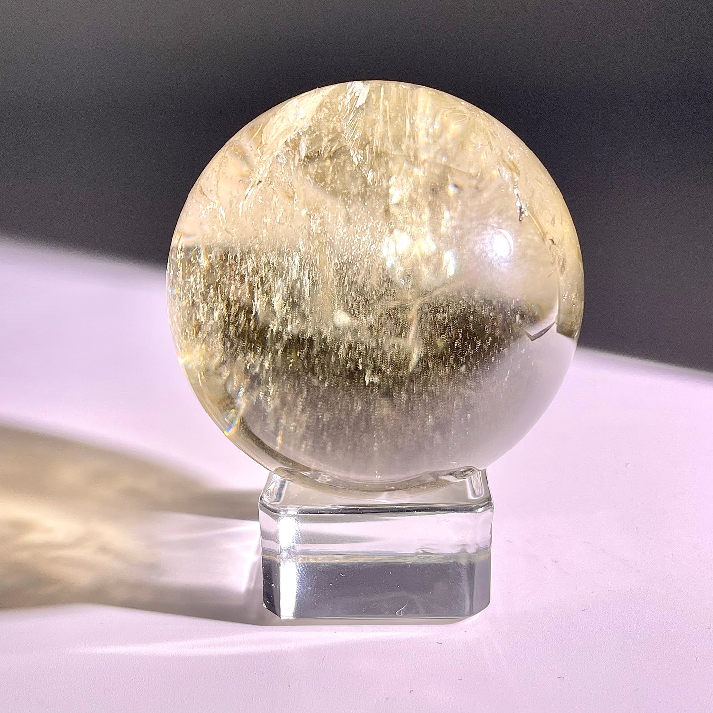 B53◇１点物◇シトリン ボール◇53×53×53mm◇天然石・鉱物・パワーストーン