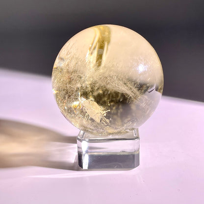 B53◇１点物◇シトリン ボール◇53×53×53mm◇天然石・鉱物・パワーストーン