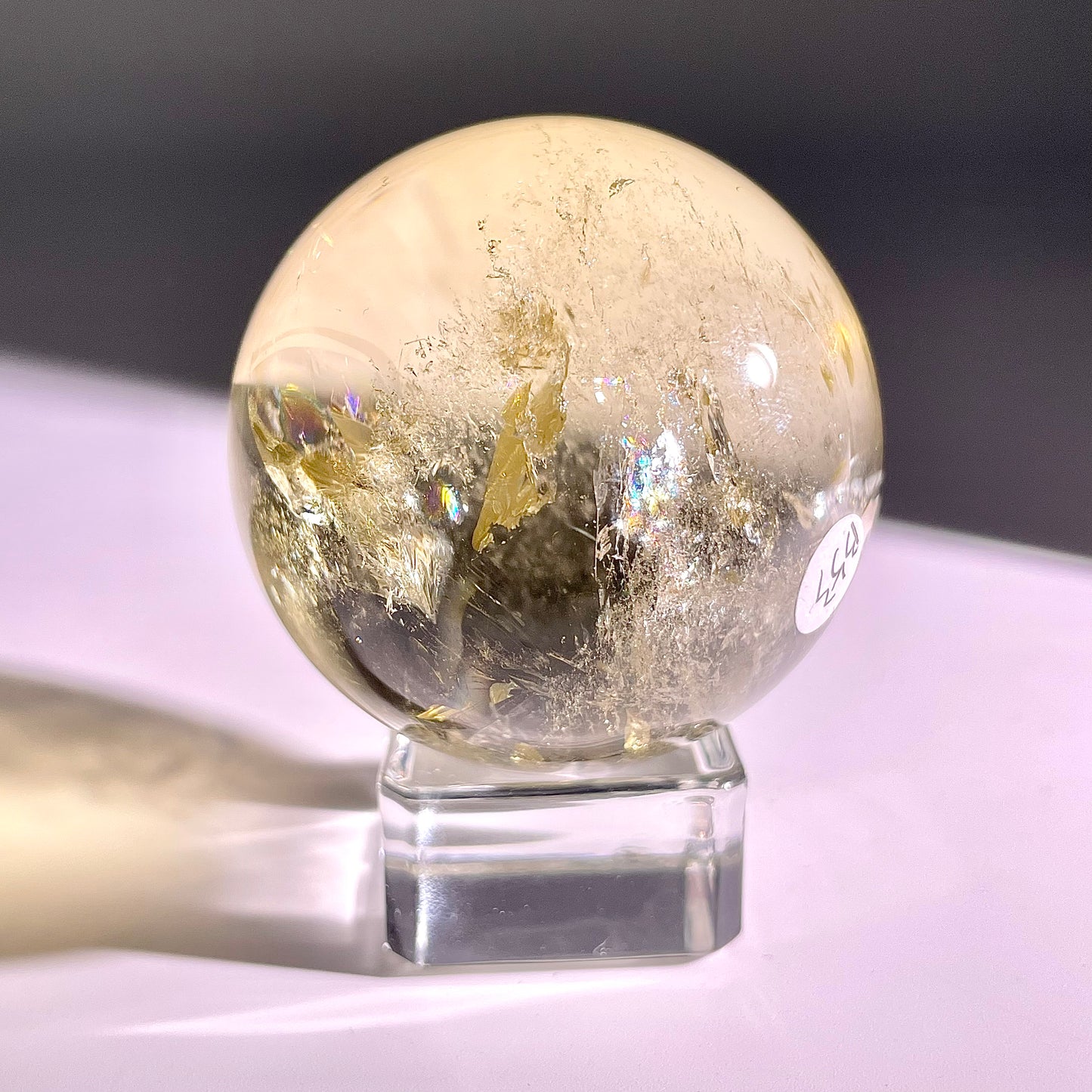 B53◇１点物◇シトリン ボール◇53×53×53mm◇天然石・鉱物・パワーストーン