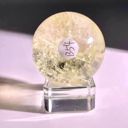 B54◇１点物◇シトリン ボール◇42×42×42mm◇天然石・鉱物・パワーストーン