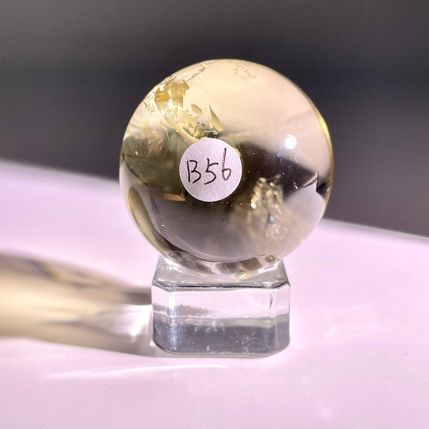 B56◇１点物◇シトリン ボール◇39×39×39mm◇天然石・鉱物・パワーストーン