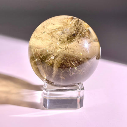 B57◇１点物◇シトリン ボール◇52×52×52mm◇天然石・鉱物・パワーストーン