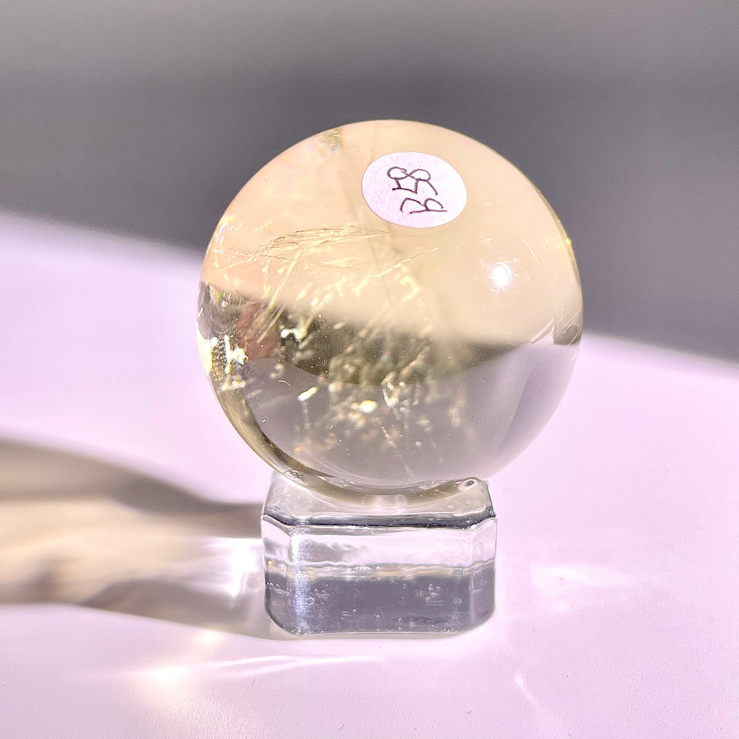 B58◇１点物◇シトリン ボール◇40×40×40mm◇天然石・鉱物・パワーストーン