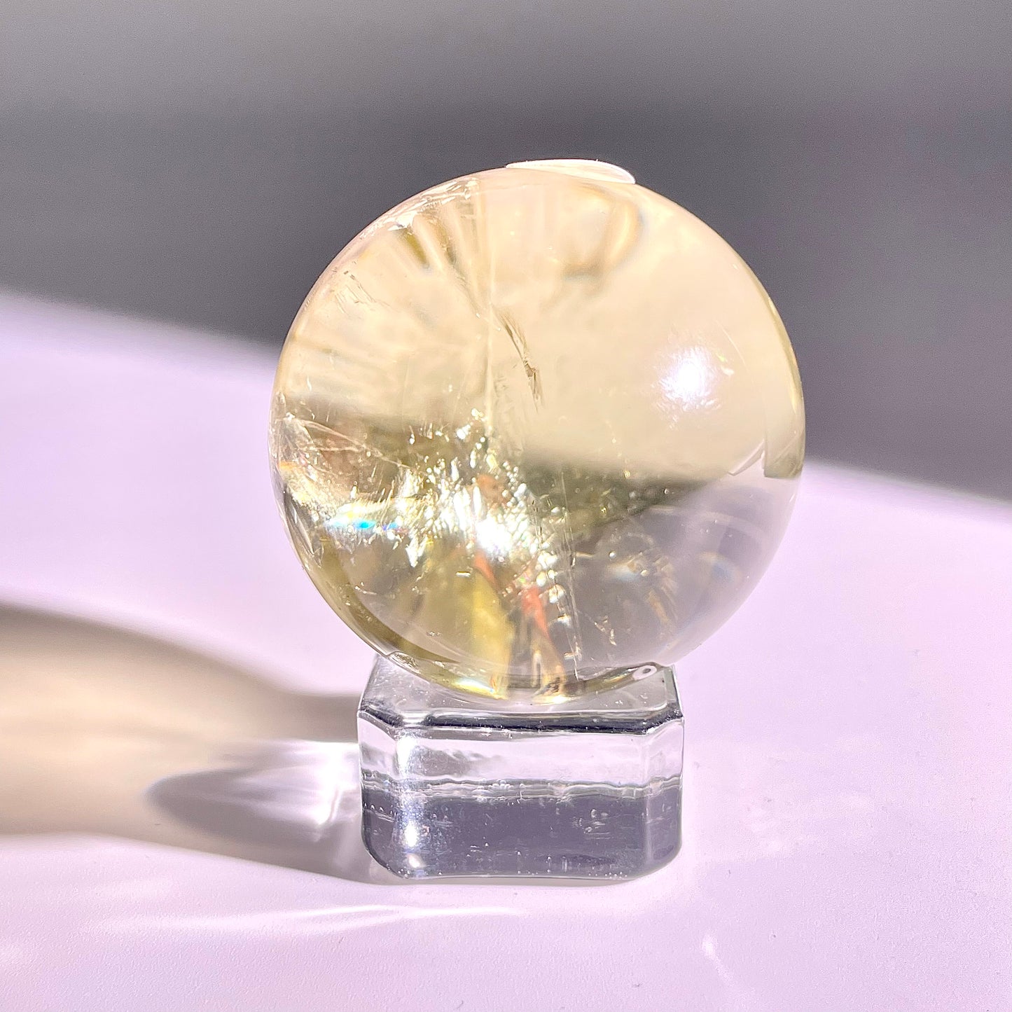 B58◇１点物◇シトリン ボール◇40×40×40mm◇天然石・鉱物・パワーストーン
