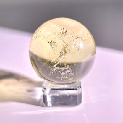 B58◇１点物◇シトリン ボール◇40×40×40mm◇天然石・鉱物・パワーストーン