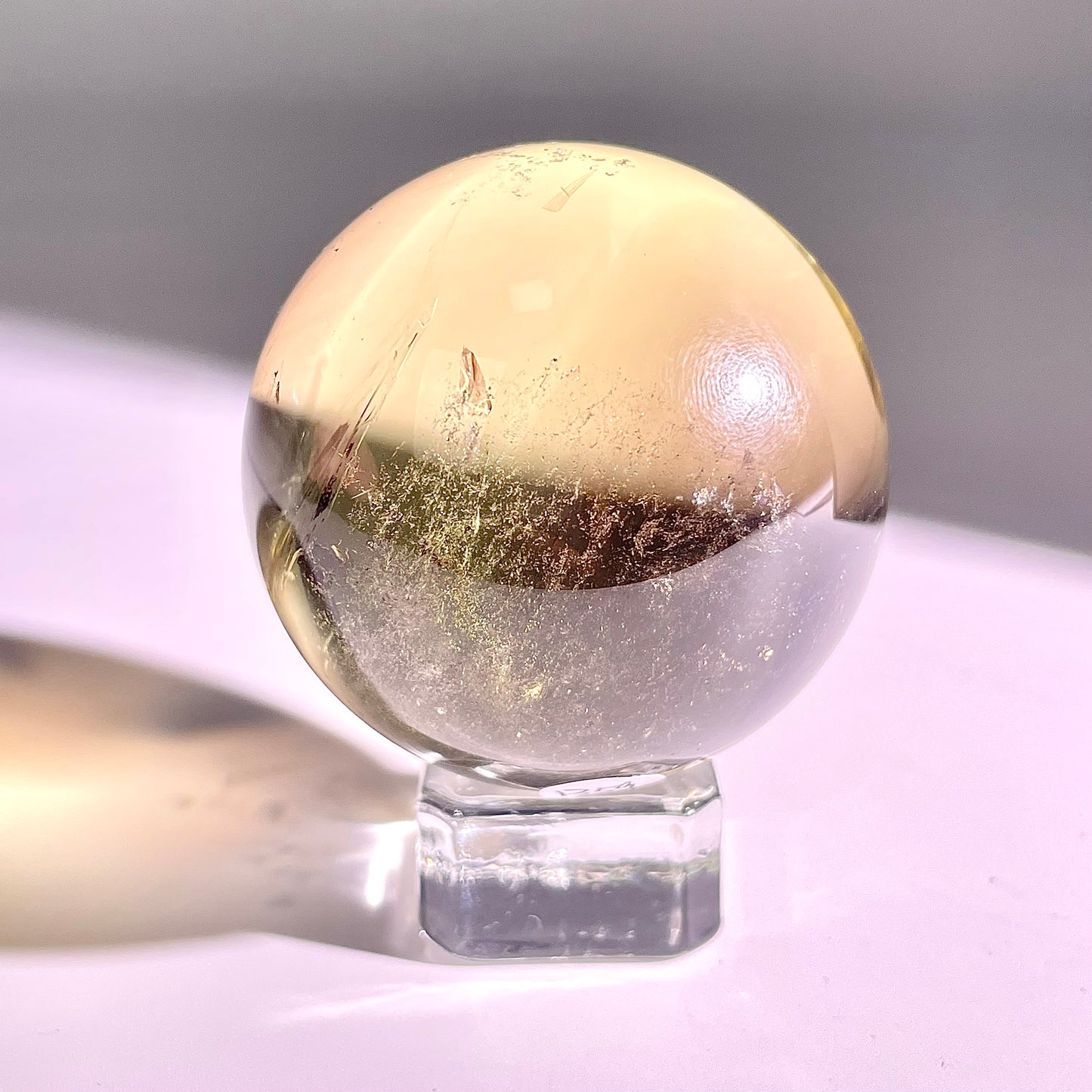 B59◇１点物◇シトリン ボール◇50×50×50mm◇天然石・鉱物・パワーストーン