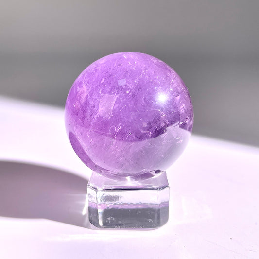 B63◇１点物◇アメジスト ボール◇39×39×39mm◇天然石・鉱物・パワーストーン