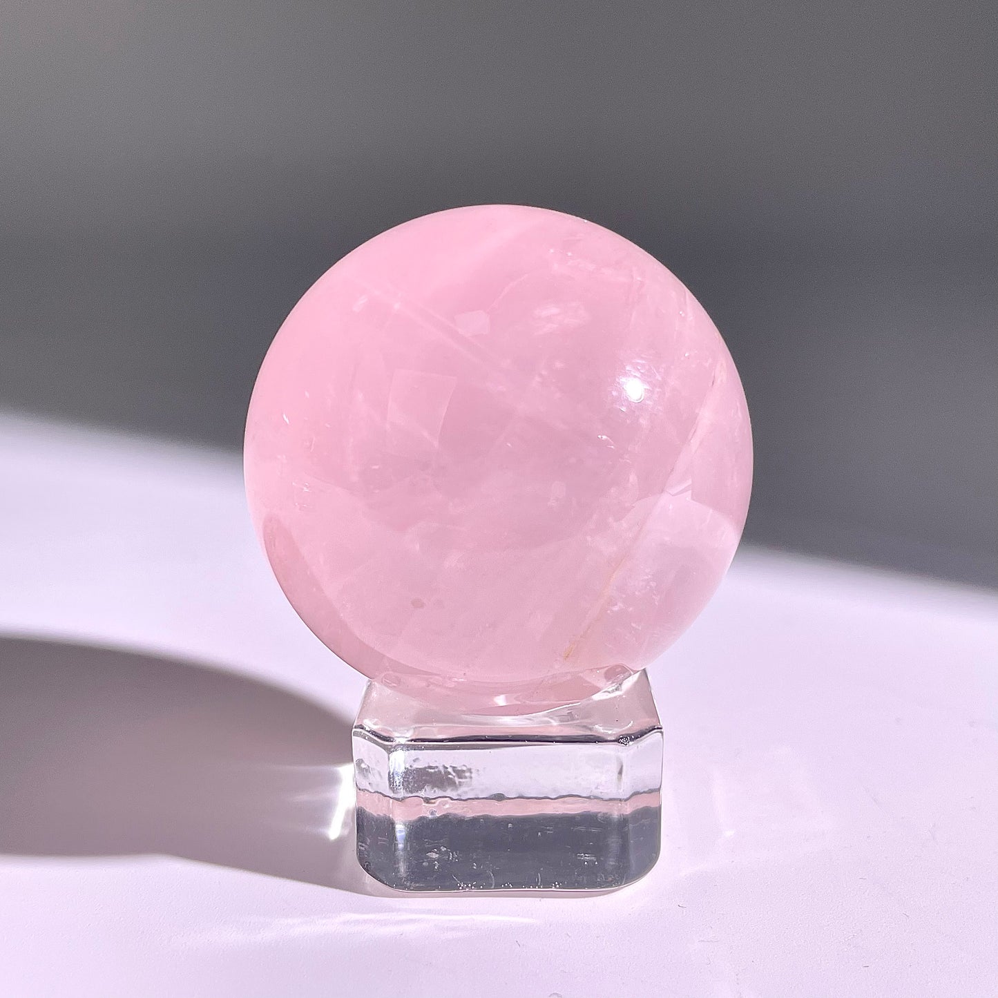 B72◇１点物◇ローズクォーツ ボール◇41×41×41mm◇天然石・鉱物・パワーストーン