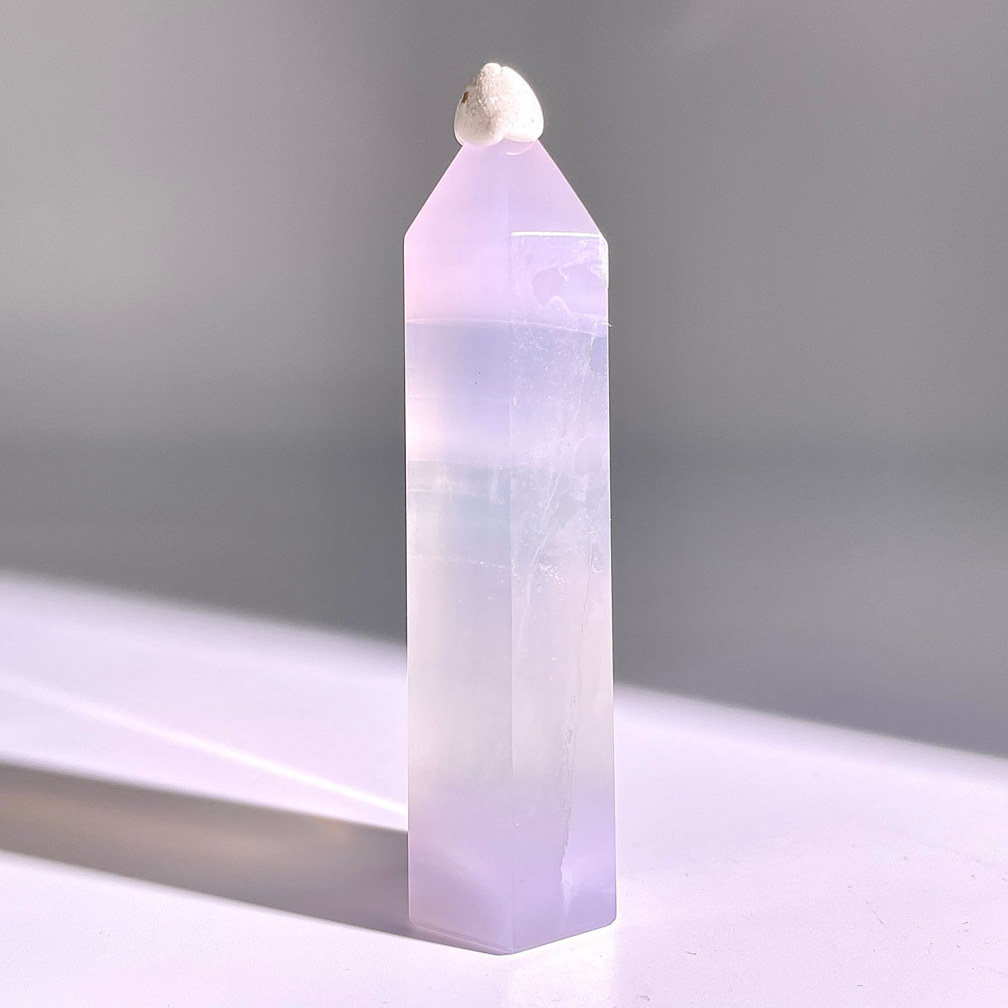 B77◇１点物◇フローライト ピラー◇86×24×25mm天然石・鉱物・パワーストーン