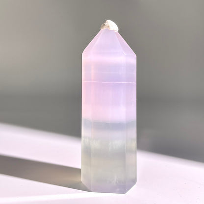 B82◇１点物◇フローライト ピラー◇72×20×15mm天然石・鉱物・パワーストーン