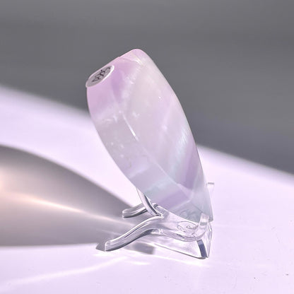 B85◇１点物◇フローライト ハート◇63×81×19mm天然石・鉱物・パワーストーン