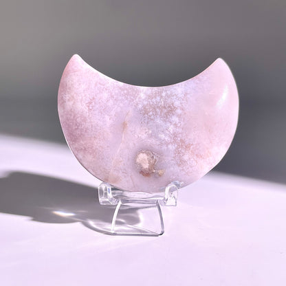 B94◇１点物◇瑪瑙 ムーン◇70×41×22mm天然石・鉱物・パワーストーン