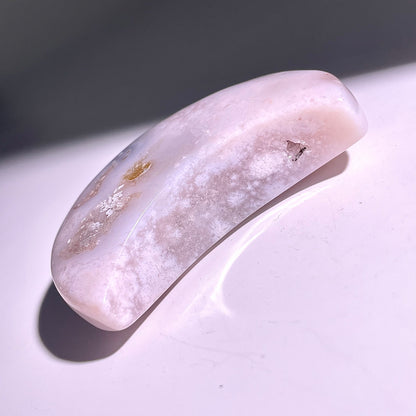 B94◇１点物◇瑪瑙 ムーン◇70×41×22mm天然石・鉱物・パワーストーン