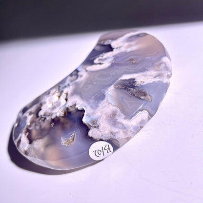 B102◇１点物◇瑪瑙 ムーン◇92×61×17mm天然石・鉱物・パワーストーン