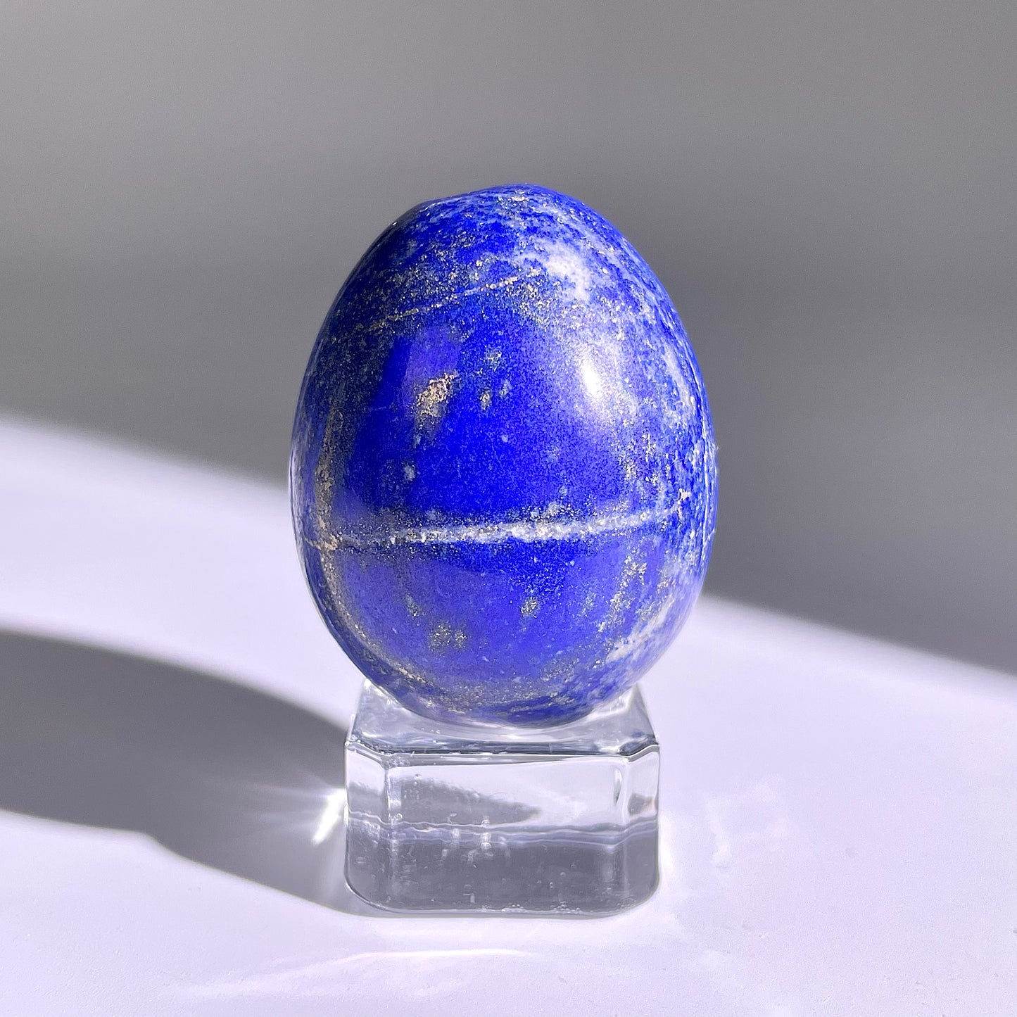 B104◇１点物◇ラピスラズリ エッグ◇44×35×35mm天然石・鉱物・パワーストーン