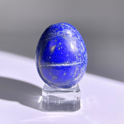 B104◇１点物◇ラピスラズリ エッグ◇44×35×35mm天然石・鉱物・パワーストーン
