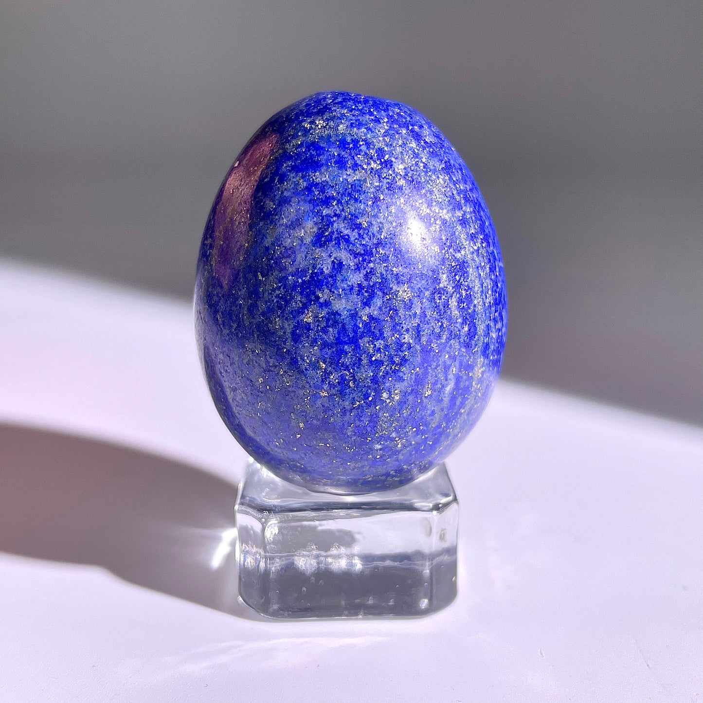 B104◇１点物◇ラピスラズリ エッグ◇44×35×35mm天然石・鉱物・パワーストーン