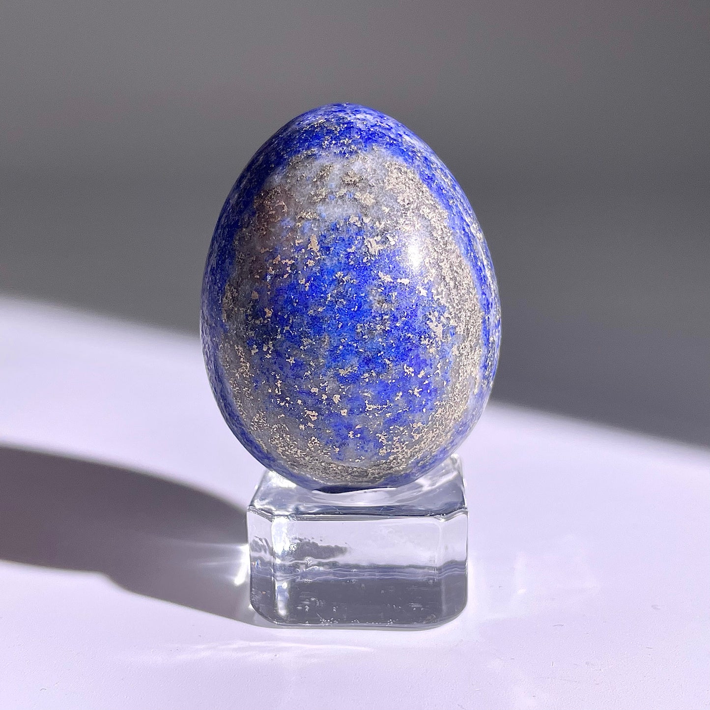 B106◇１点物◇ラピスラズリ エッグ◇45×34×34mm天然石・鉱物・パワーストーン