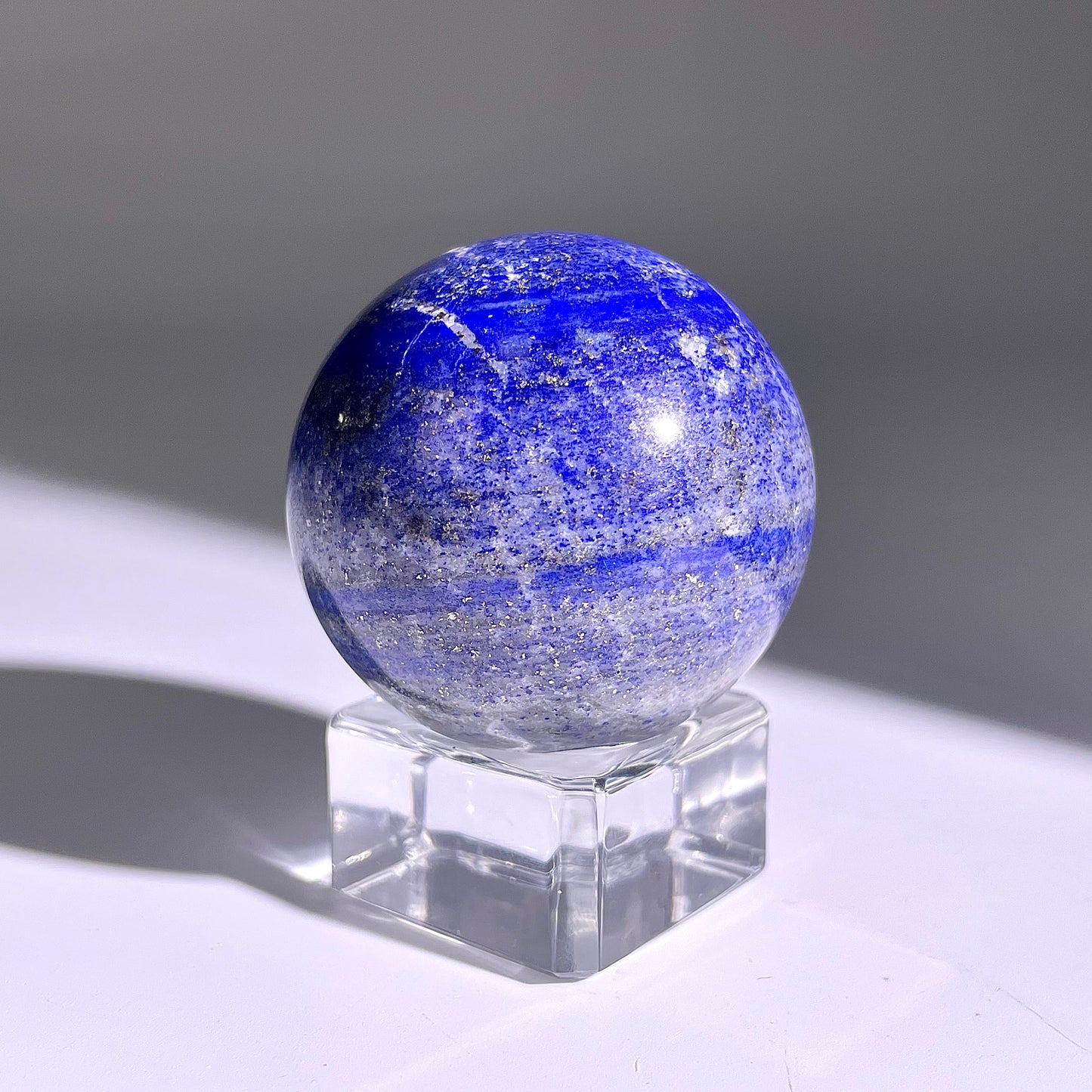 B113◇１点物◇ラピスラズリ ボール◇44×44×44mm天然石・鉱物・パワーストーン