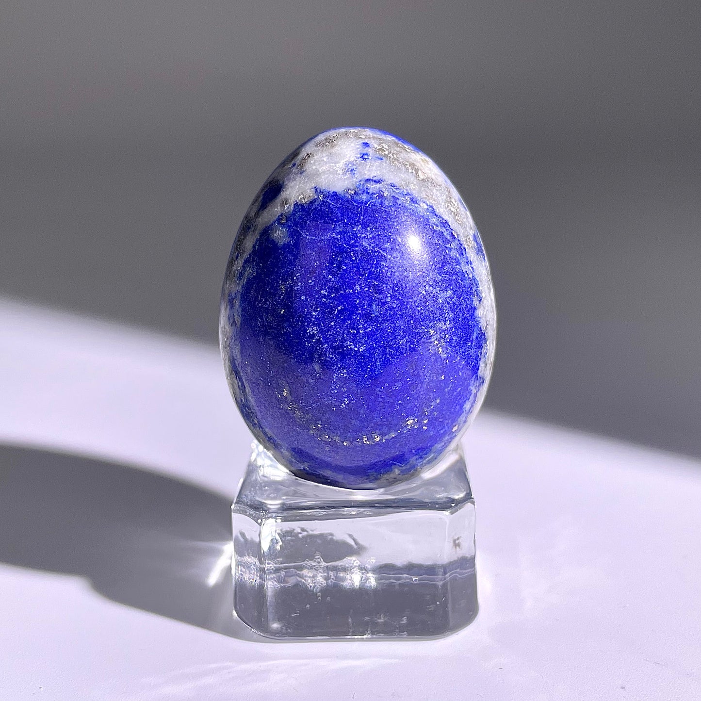 B122◇１点物◇ラピスラズリ エッグ◇39×30×30mm天然石・鉱物・パワーストーン