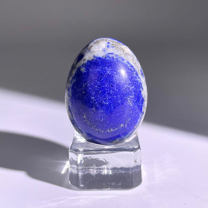 B122◇１点物◇ラピスラズリ エッグ◇39×30×30mm天然石・鉱物・パワーストーン