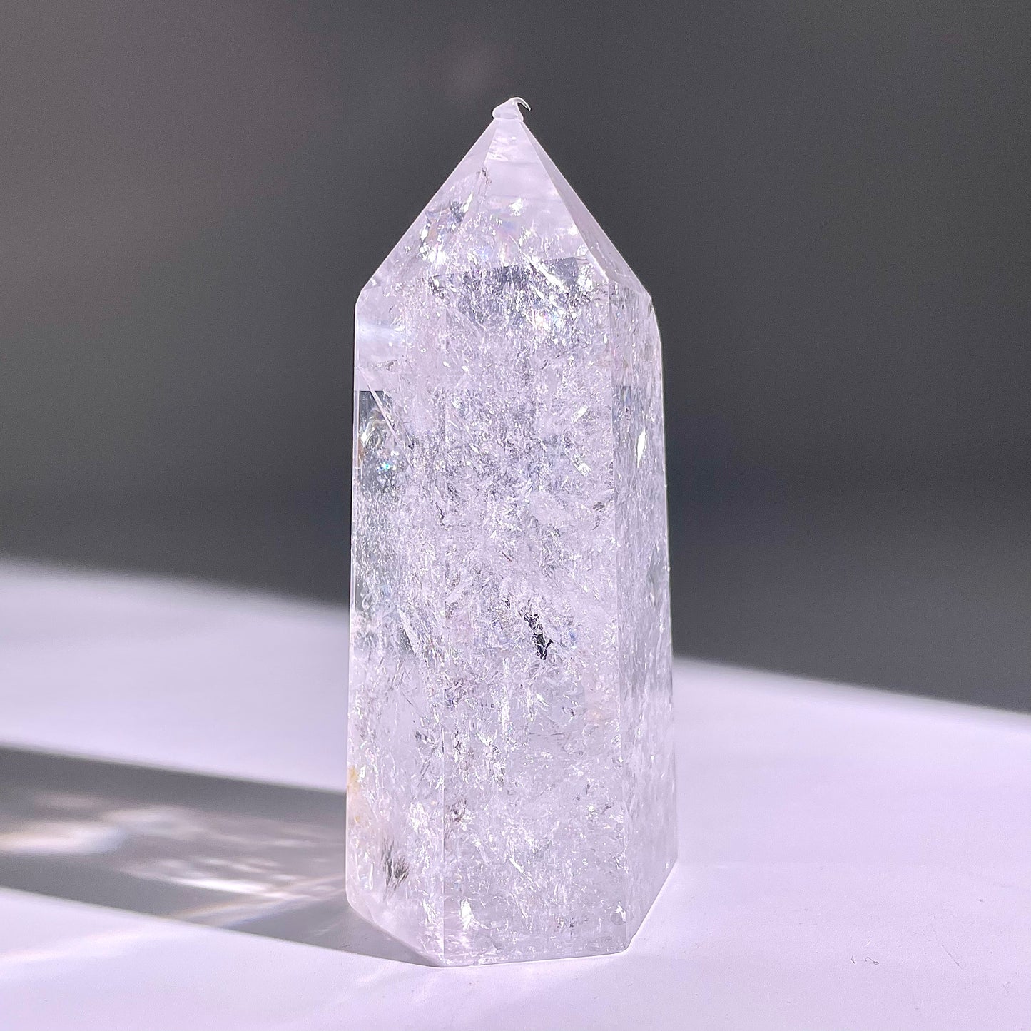 B158◇１点物◇水晶アゼツライト  ピラー◇92×46×35mm◇天然石・鉱物・パワーストーン