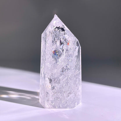 B158◇１点物◇水晶アゼツライト  ピラー◇92×46×35mm◇天然石・鉱物・パワーストーン