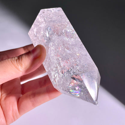 B158◇１点物◇水晶アゼツライト  ピラー◇92×46×35mm◇天然石・鉱物・パワーストーン