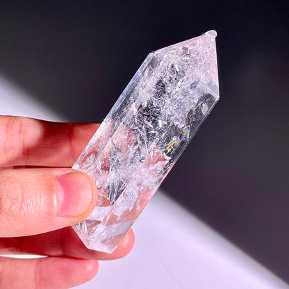 B160◇１点物◇水晶アゼツライト  ピラー◇76×20×23mm◇天然石・鉱物・パワーストーン