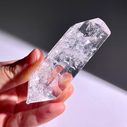 B160◇１点物◇水晶アゼツライト  ピラー◇76×20×23mm◇天然石・鉱物・パワーストーン
